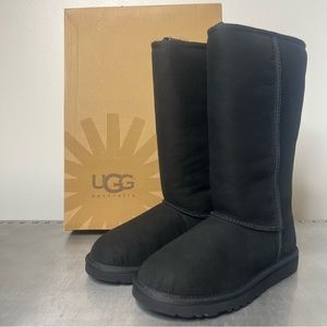 UGG Australia Kids Classic Tall Black Boots
